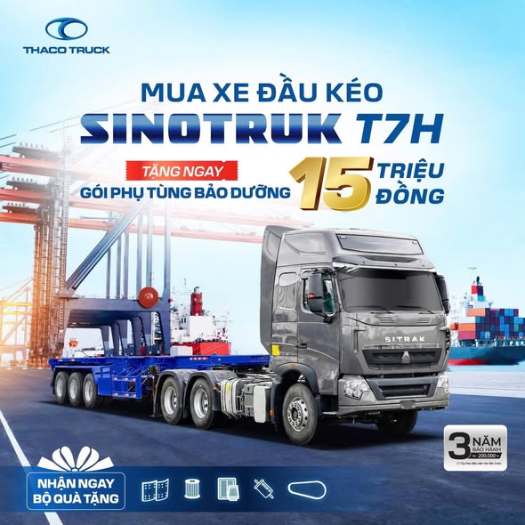  ĐÀU KÉO HOWO SINOTRUK T7H-2