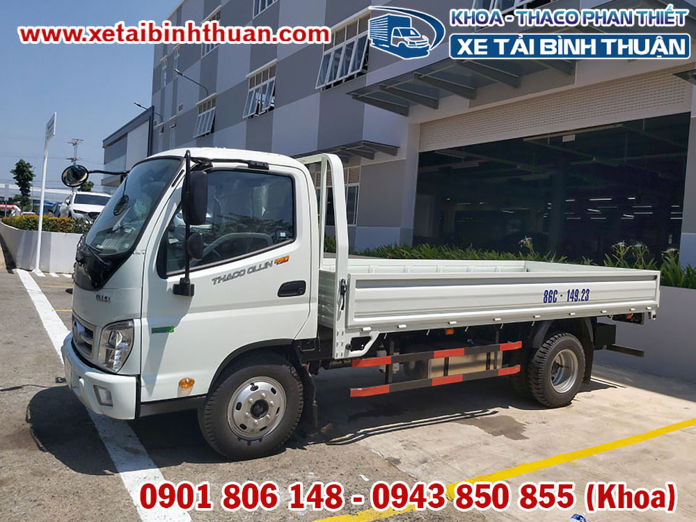 Xe tải Ollin490 Thùng Lửng Tải Trọng 2T4