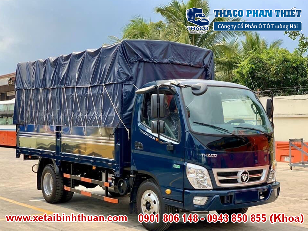 Xe tải Thaco Ollin chất lượng vượt trội hỗ trợ trả góp