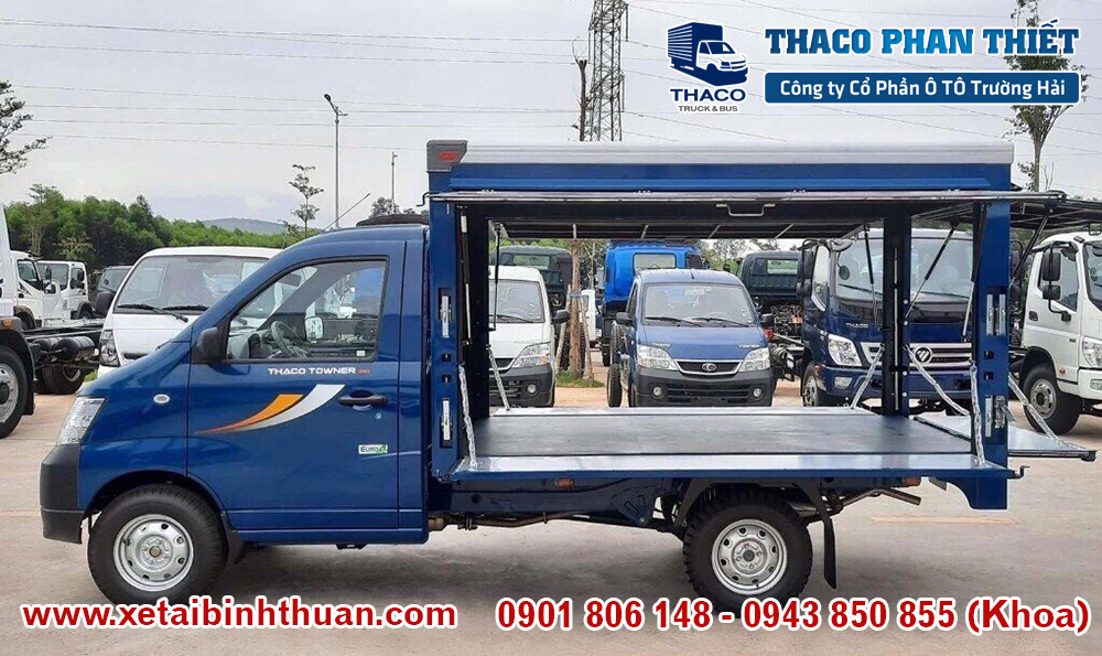Các Loại Thùng Xe Tải Thaco  Xe tải Thaco Towner  Kia  Mitsubishi   Foton Auman  Kho Xe Tải Bình Dương  Thaco Bình Dương
