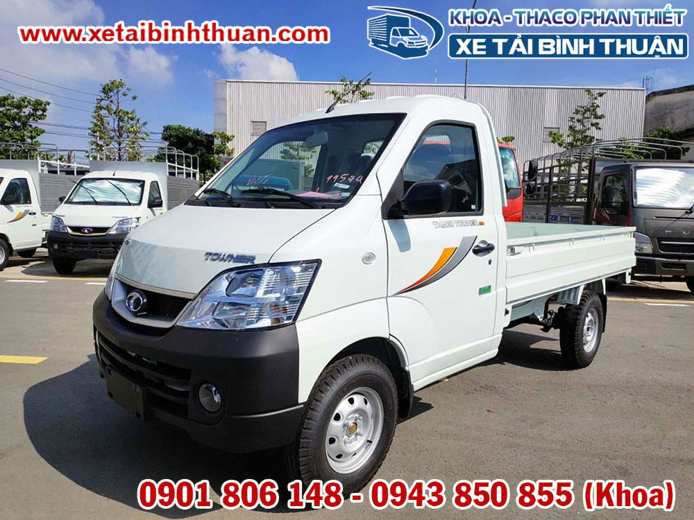 Xe tải Towner990 Thùng Lửng 990 KG Màu Trắng